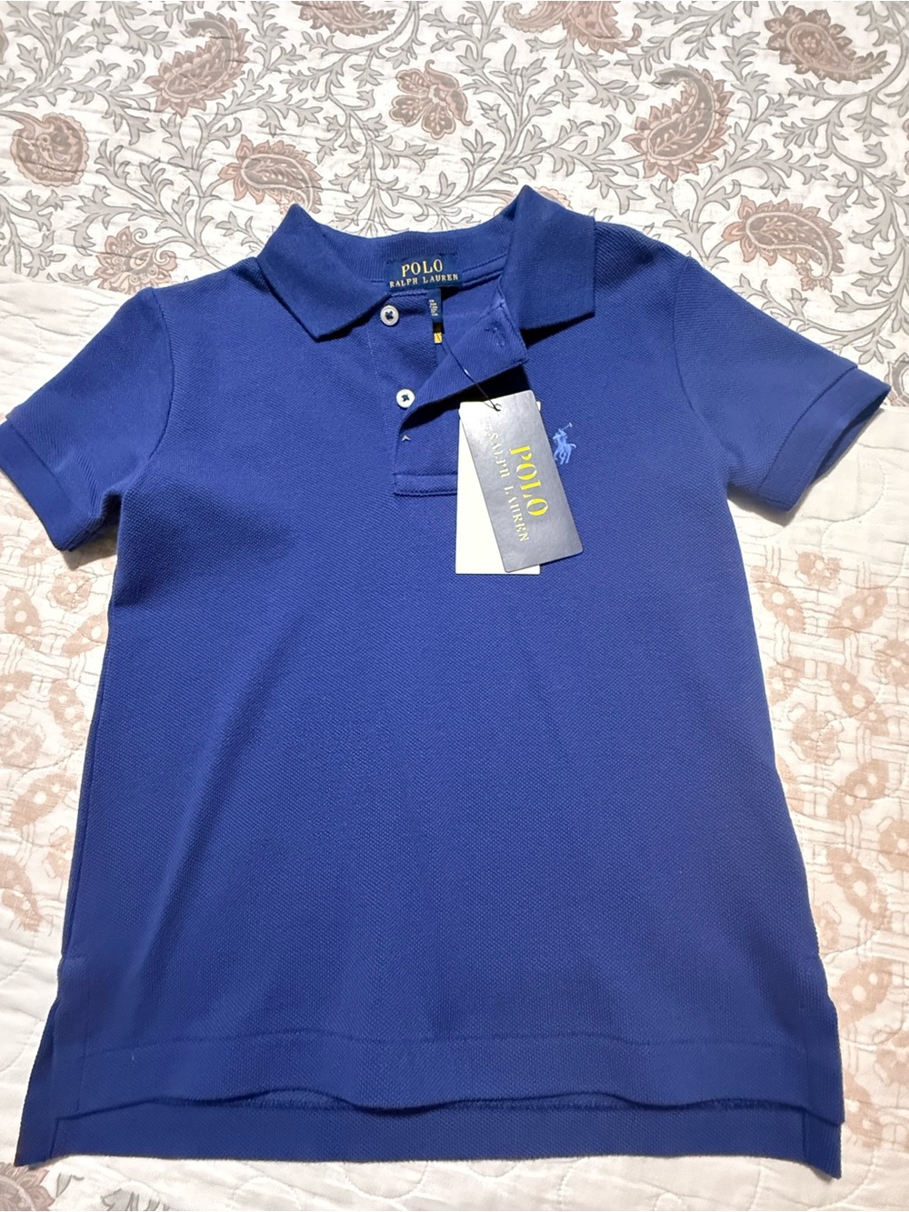 Polo by Ralph Lauren Royal Blue Short-Sleeve Polo